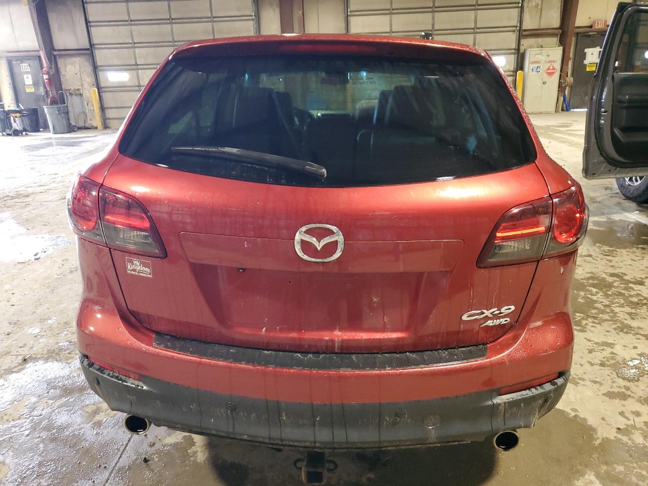 2014 Mazda CX-9 VIN JM3TB3CV1E0438136 Copart auction photo, all over / undercarriage damage thumbnail 6