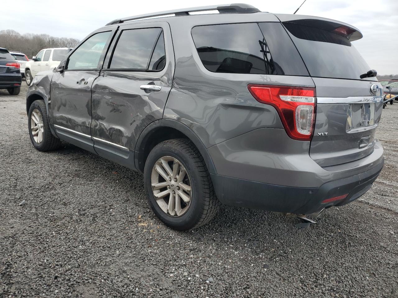 2014 Ford Explorer VIN 1FM5K8D84EGB87610 Copart auction photo, all over damage thumbnail 2