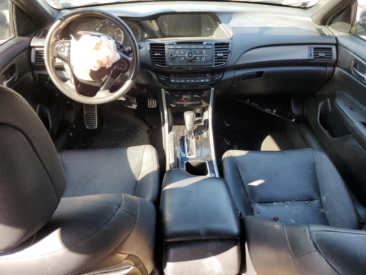 2017 Honda Accord VIN 1HGCR2F18HA119727 Copart auction photo, front end damage thumbnail 8