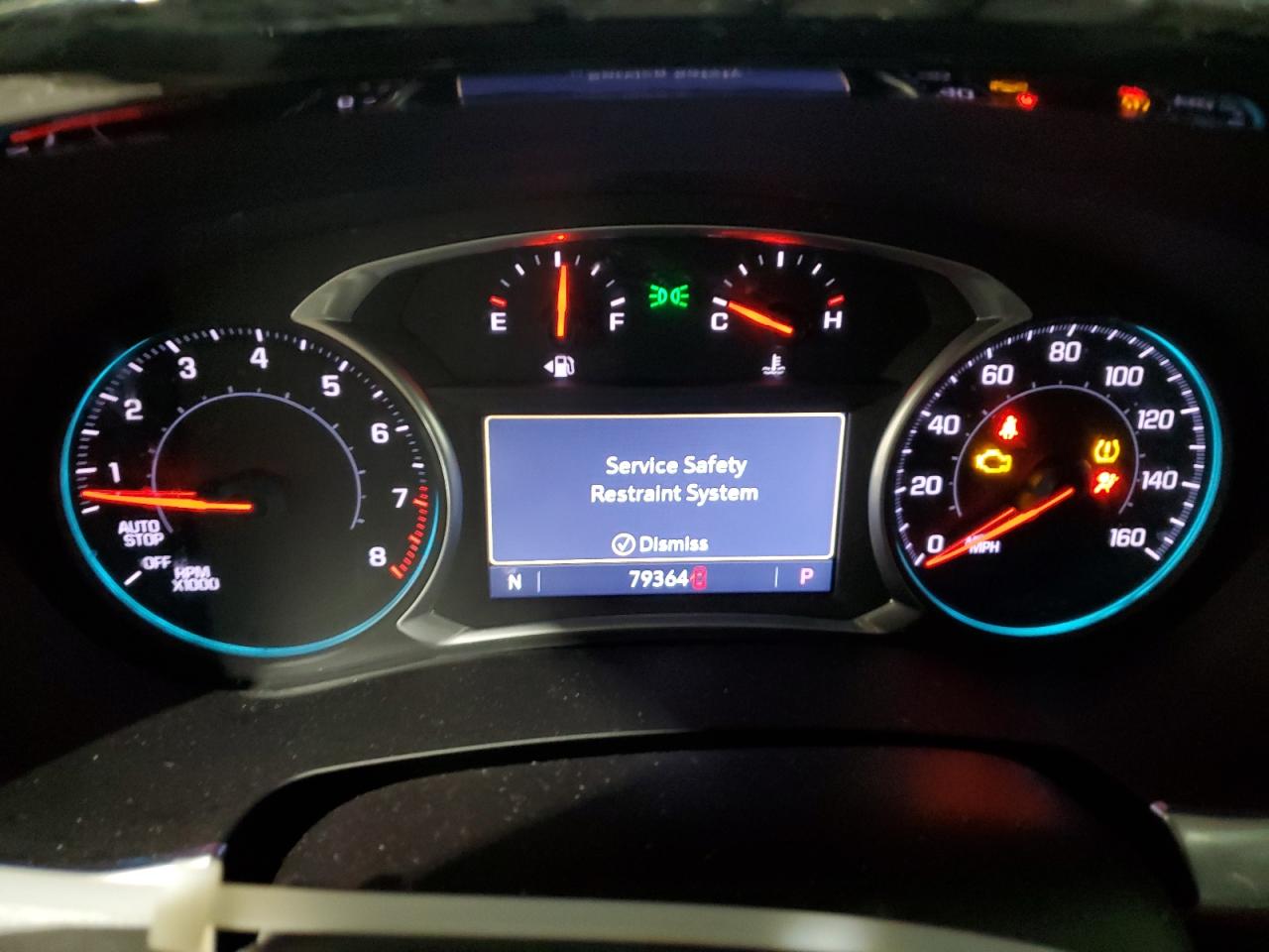 2021 Chevrolet Traverse VIN 1GNEVGKW9MJ155087 Copart auction photo, front end damage thumbnail 9