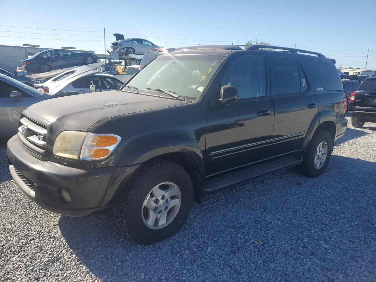 2001 Toyota Sequoia VIN 5TDBT48A71S030762