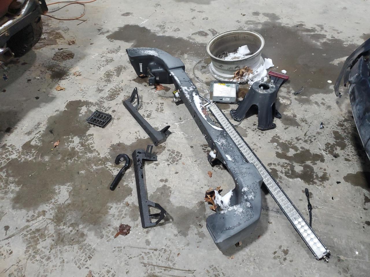 2008 Jeep Wrangler VIN 1J4GA39178L507894 Copart auction photo, rear end damage thumbnail 13