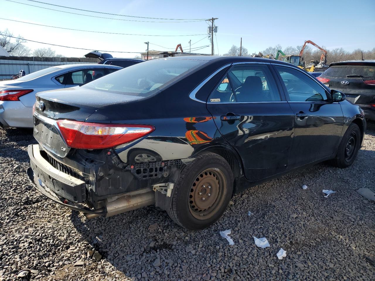 2016 Toyota Camry VIN 4T1BF1FK4GU236638 Copart auction photo, rear end damage thumbnail 3