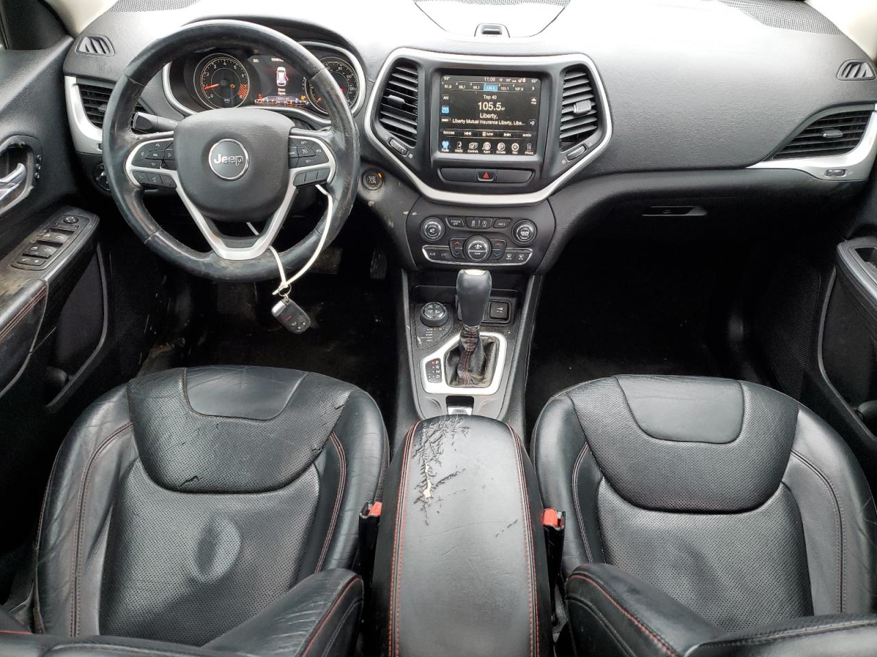 2015 Jeep Cherokee VIN 1C4PJMBS9FW777655 Copart auction photo, front end / minor dent/scratches damage thumbnail 8