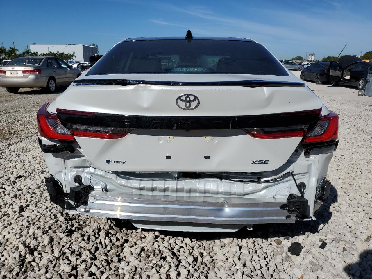 2025 Toyota Camry VIN 4T1DAACK5SU082705 Copart auction photo, rear end / minor dent/scratches damage thumbnail 6
