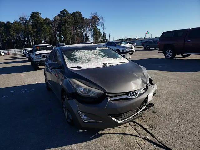2014 Hyundai Elantra VIN 5NPDH4AE3EH476085 Copart auction photo, all over / undercarriage damage thumbnail 11