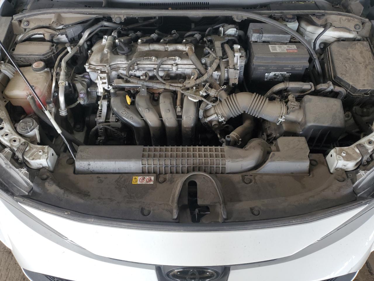 2020 Toyota Corolla VIN JTDEPRAE6LJ068351 Copart auction photo, rear end / undercarriage damage thumbnail 11