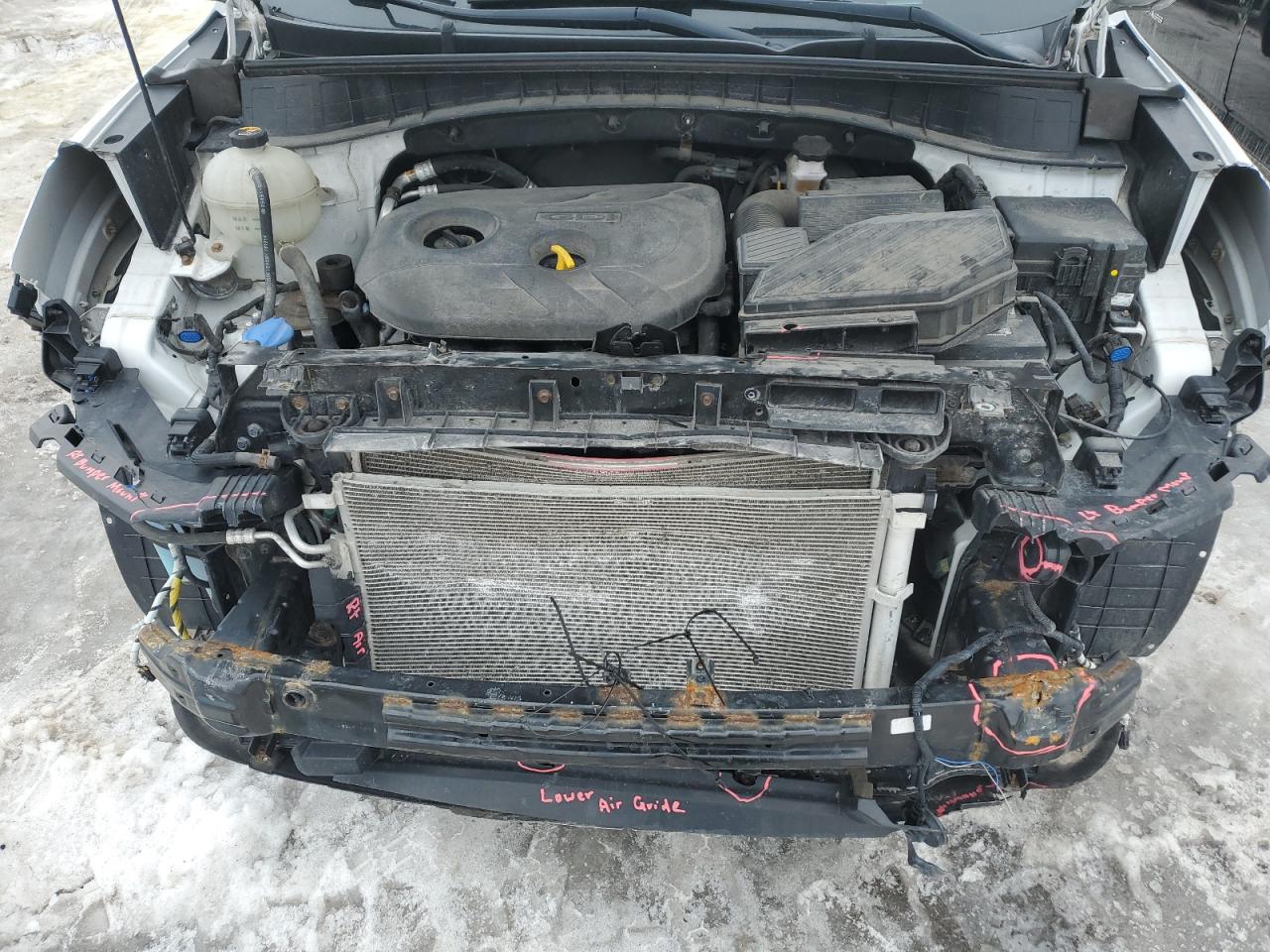 2017 Hyundai Tucson VIN KM8J3CA40HU394565 Copart auction photo, front end damage thumbnail 12