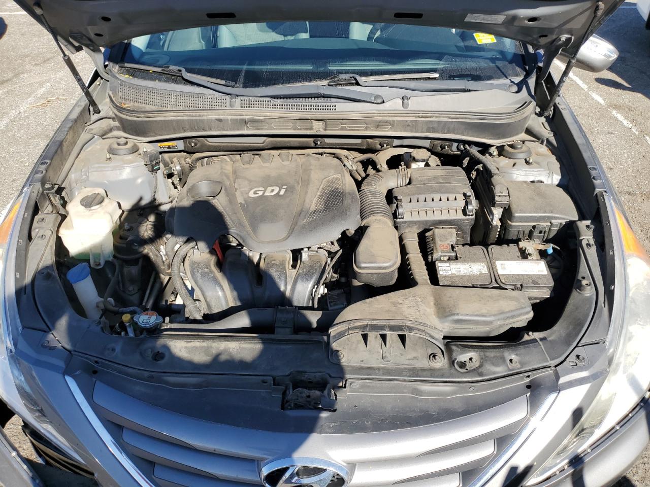 2014 Hyundai Sonata VIN 5NPEB4AC4EH915069 Copart auction photo, all over damage thumbnail 11