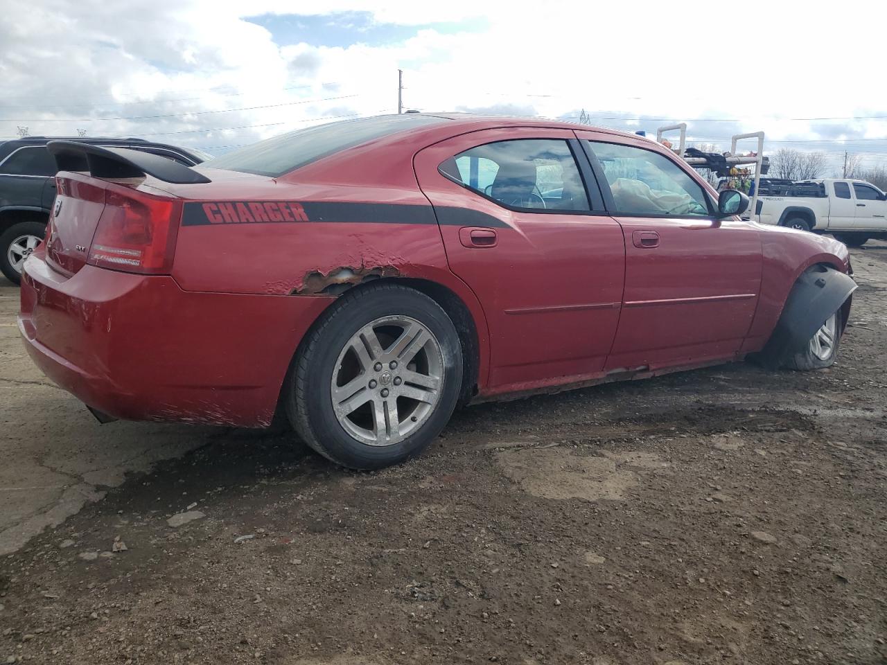 2006 Dodge Charger VIN 2B3KA43G06H499569 Copart auction photo, all over / undercarriage damage thumbnail 3
