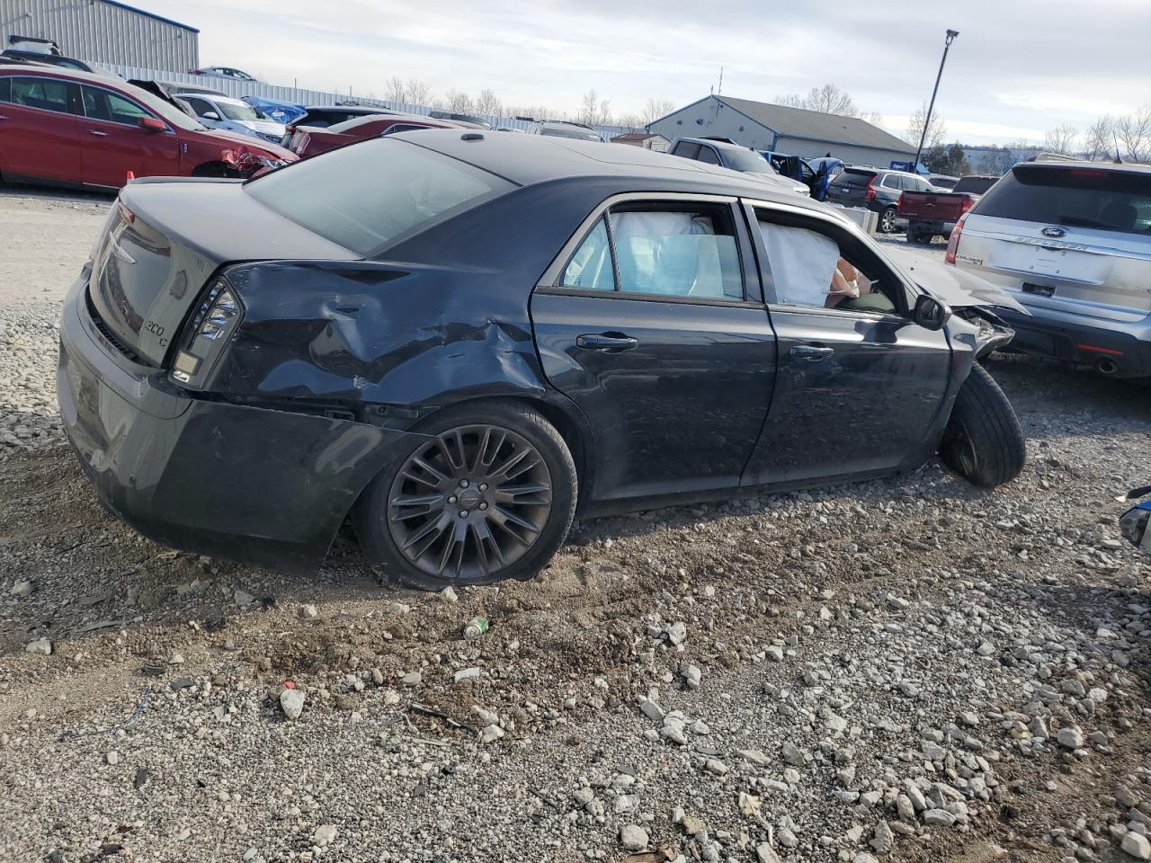 2014 Chrysler 300 VIN 2C3CCADT2EH239961 Copart auction photo, all over / undercarriage damage thumbnail 3