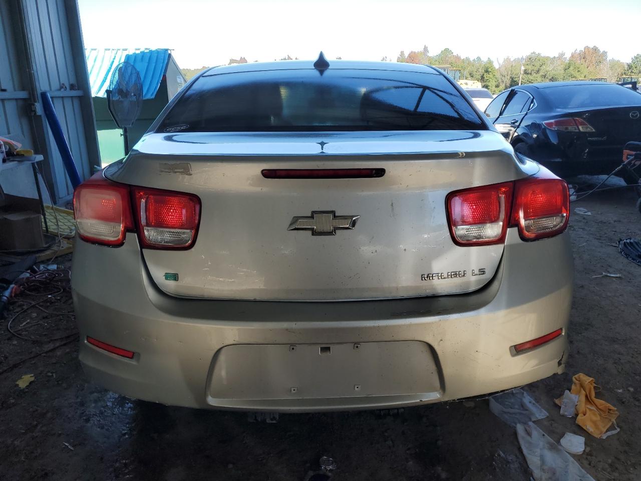 2015 Chevrolet Malibu VIN 1G11B5SL2FF250826 Copart auction photo, side damage thumbnail 6