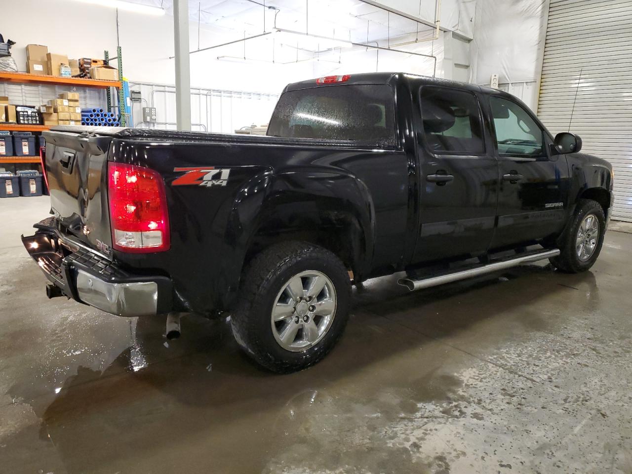2013 GMC Sierra VIN 3GTP2VE71DG165228 Copart auction photo, rear end damage thumbnail 3
