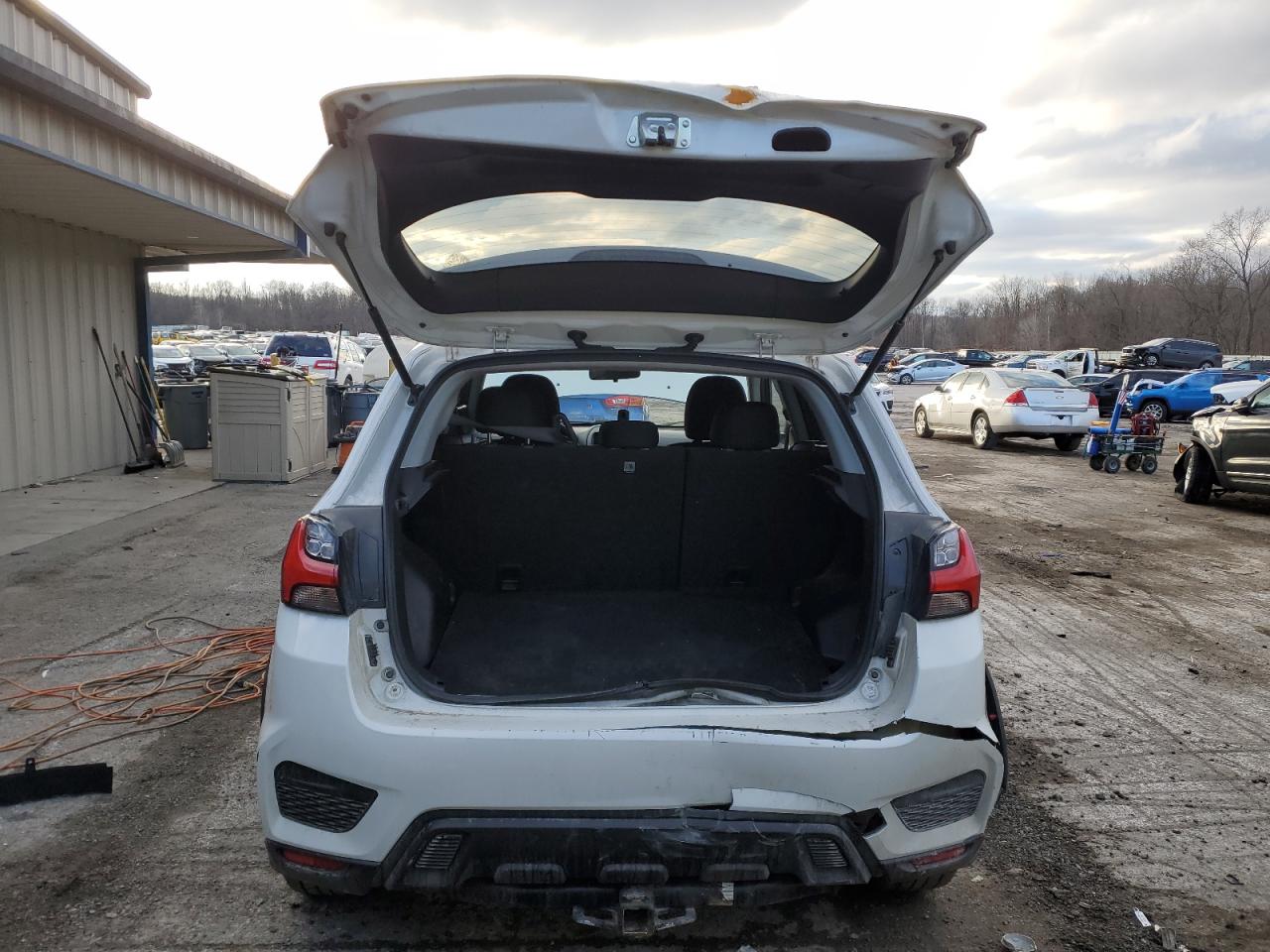 2020 Mitsubishi Outlander VIN JA4AP3AU3LU013285 Copart auction photo, rear end / front end damage thumbnail 6