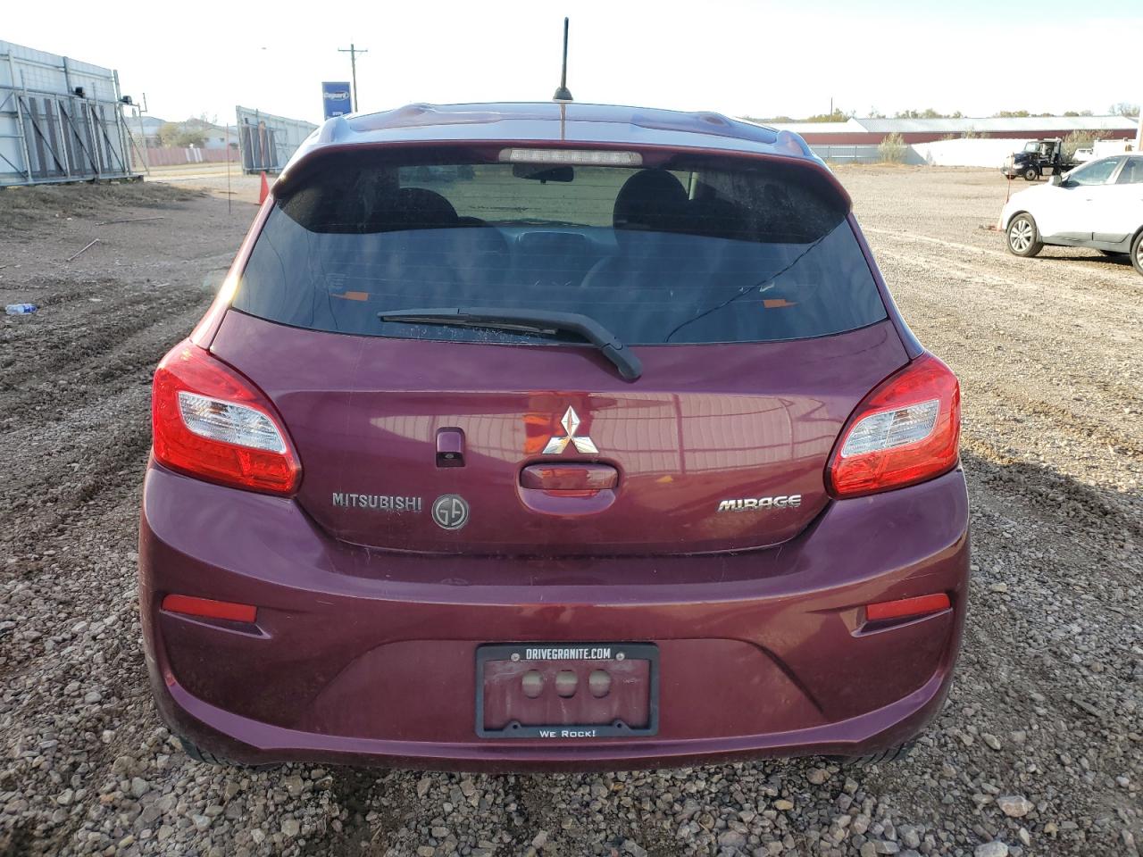 2018 Mitsubishi Mirage VIN ML32A3HJ7JH003102 Copart auction photo, front end / side damage thumbnail 6
