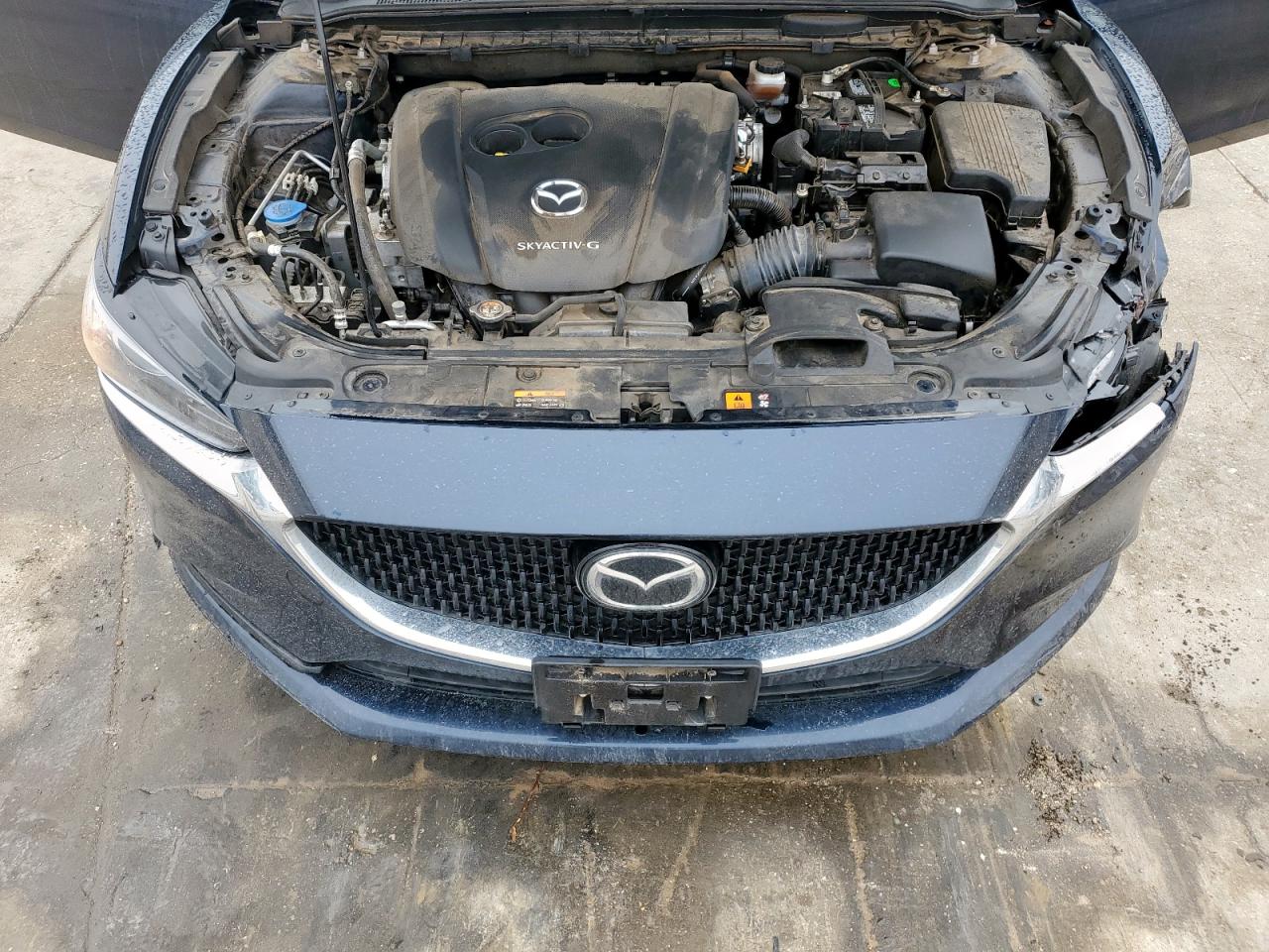 2021 Mazda 6 VIN JM1GL1UM6M1619582 Copart auction photo, front end / rear end damage thumbnail 13