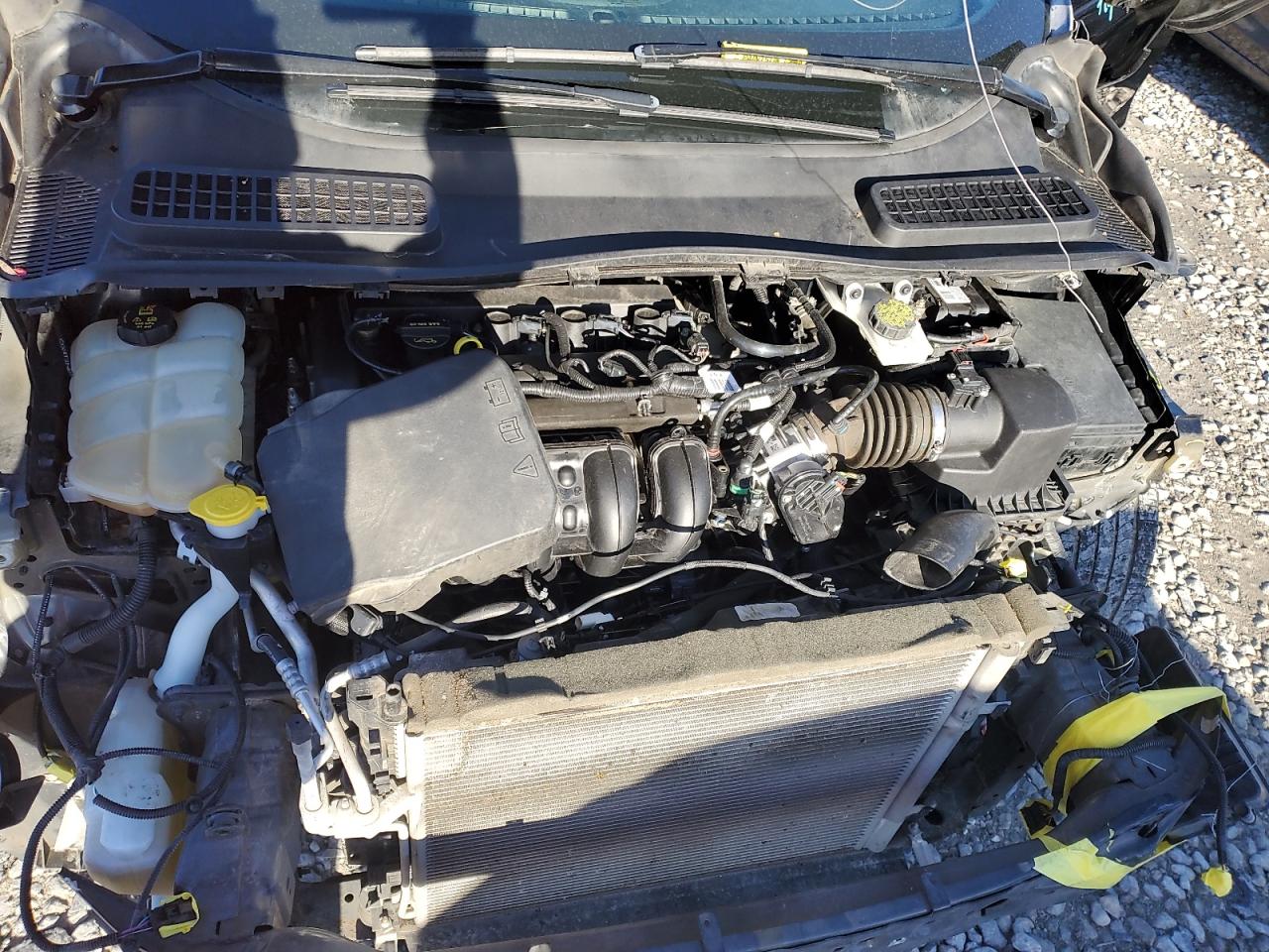 2016 Ford Escape VIN 1FMCU0F72GUA10405 Copart auction photo, front end damage thumbnail 11