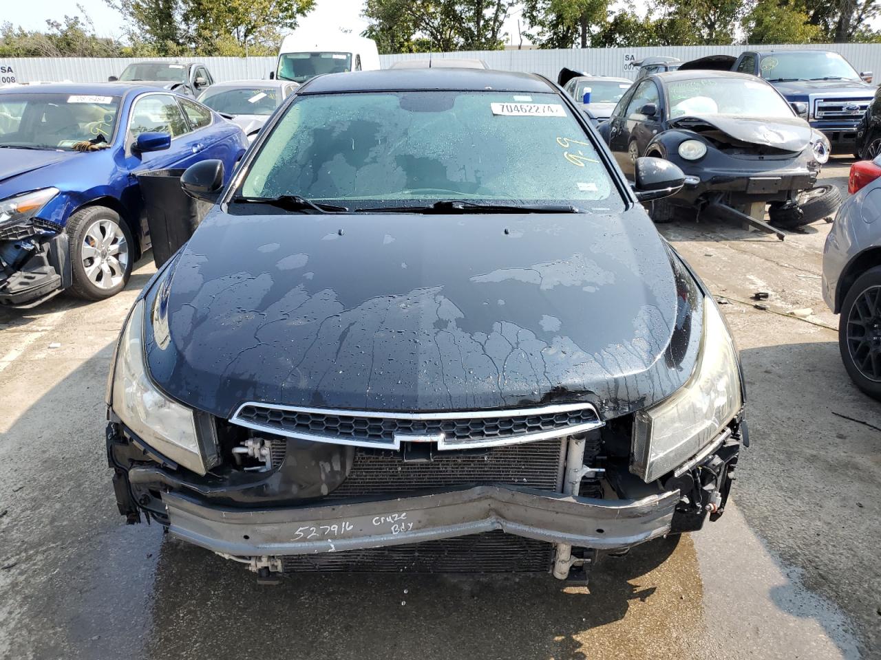 2013 Chevrolet Cruze VIN 1G1PA5SH0D7247150 Copart auction photo, front end damage thumbnail 5