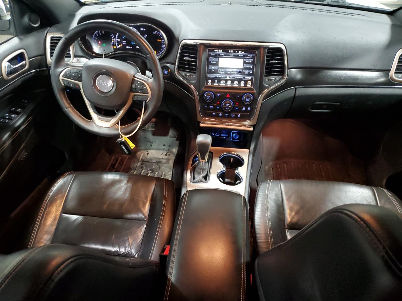 2017 Jeep Grand Cherokee VIN 1C4RJFBGXHC792329 Copart auction photo, front end damage thumbnail 8