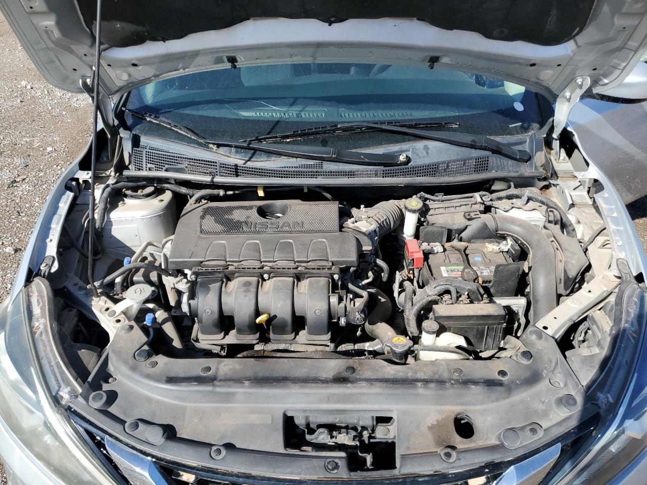 2017 Nissan Sentra VIN 3N1AB7AP3HY267754 Copart auction photo, hail / minor dent/scratches damage thumbnail 11
