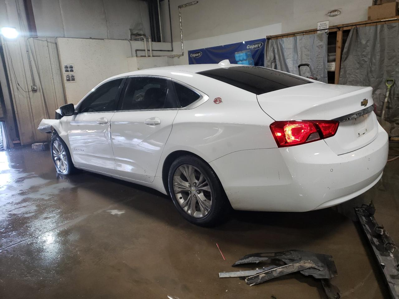 2014 Chevrolet Impala VIN 2G1125S32E9213041 Copart auction photo, front end damage thumbnail 2