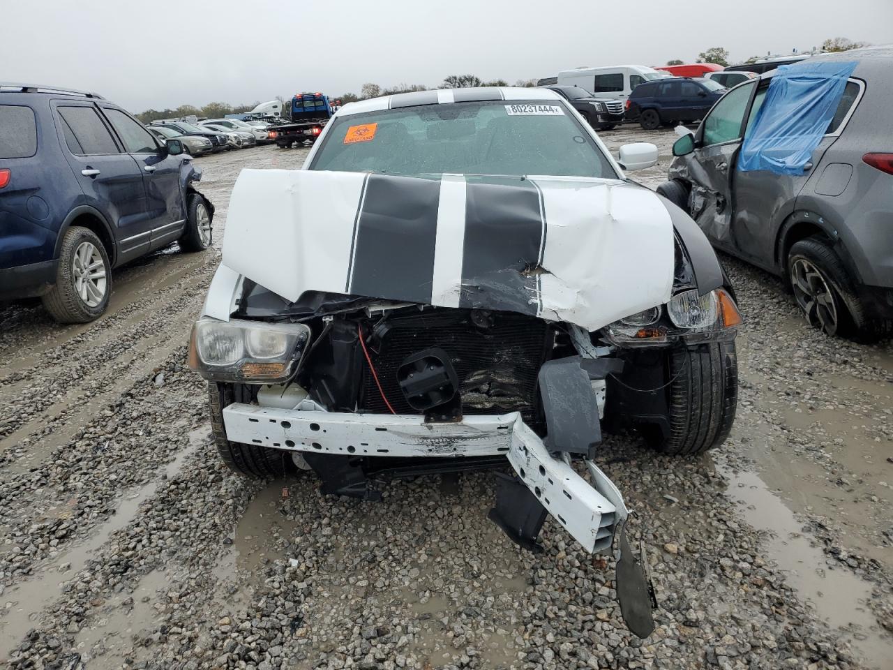 2014 Dodge Charger VIN 2C3CDXAT2EH246008 Copart auction photo, all over damage thumbnail 5