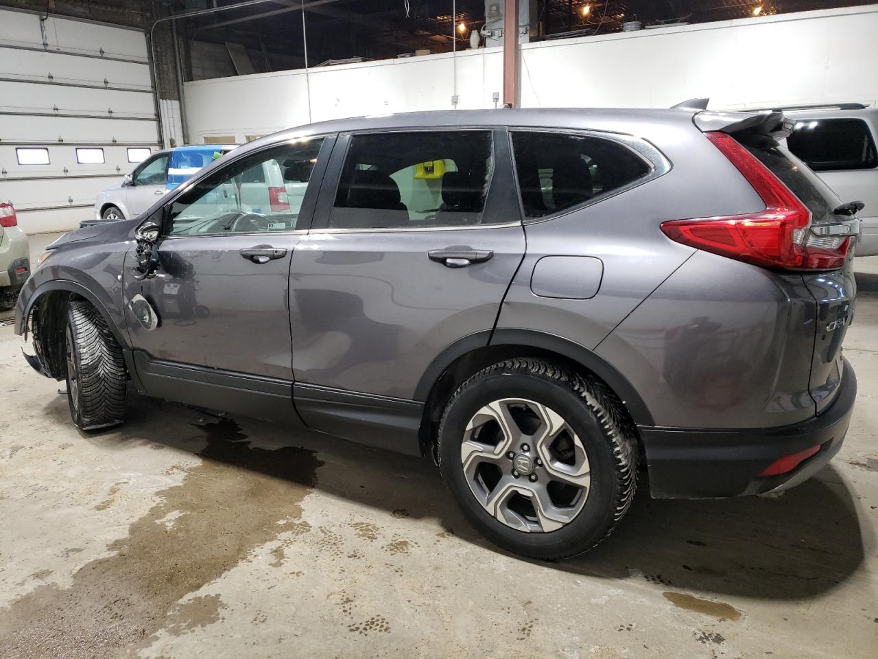 2018 Honda CR-V VIN 7FARW2H83JE054329 Copart auction photo, front end / side damage thumbnail 2