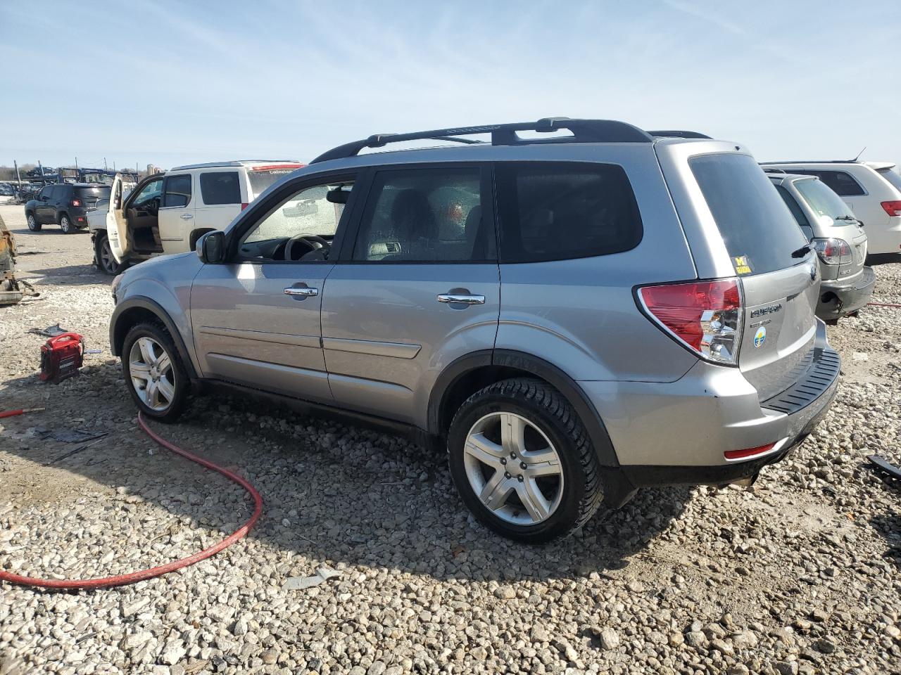 2010 Subaru Forester VIN JF2SH6DC2AH715679 Copart auction photo, front end damage thumbnail 2