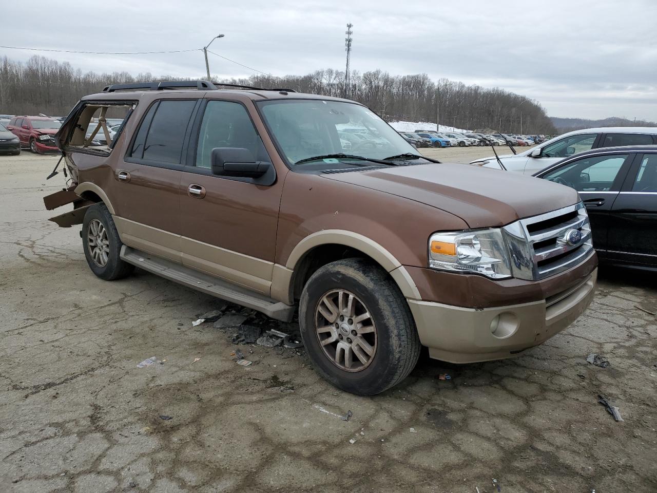 2012 Ford Expedition VIN 1FMJK1H54CEF02808 Copart auction photo, rear end damage thumbnail 4