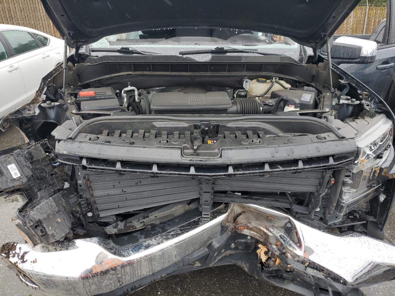 2021 Chevrolet Silverado VIN 1GCPWCED0MZ146572 Copart auction photo, rollover damage thumbnail 11