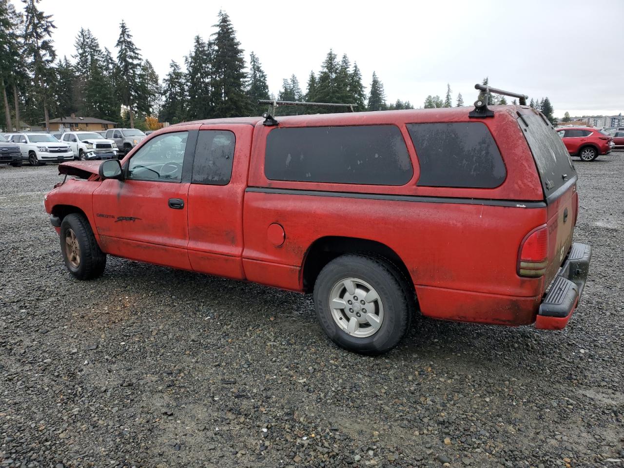 2001 Dodge Dakota VIN 1B7GL22X61S111282 Copart auction photo, front end damage thumbnail 2