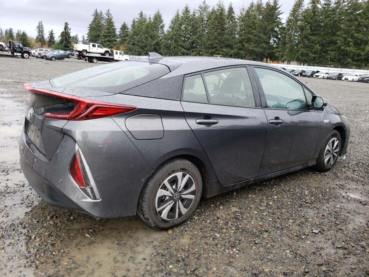 2017 Toyota Prius VIN JTDKARFP1H3061639 Copart auction photo, front end / side damage thumbnail 3