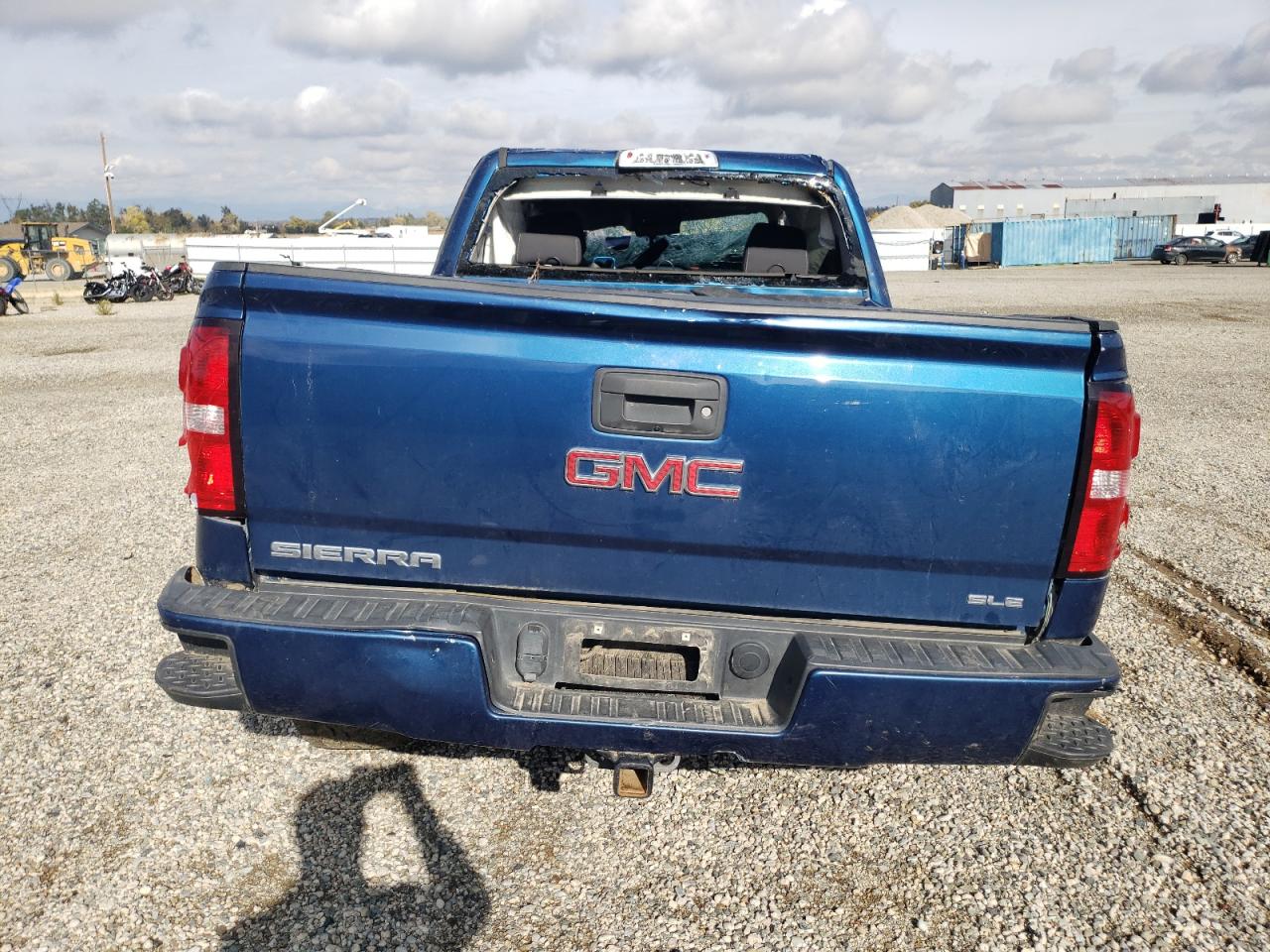 2018 GMC Sierra VIN 3GTU2MEC3JG122936 Copart auction photo, rollover damage thumbnail 6