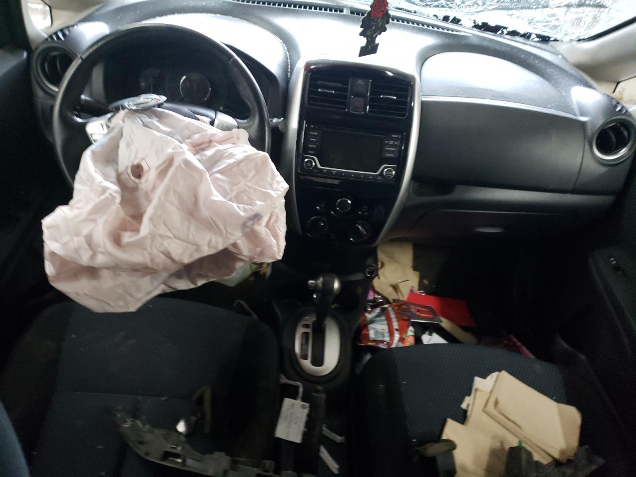 2017 Nissan Versa VIN 3N1CE2CP8HL368351 Copart auction photo, front end damage thumbnail 8