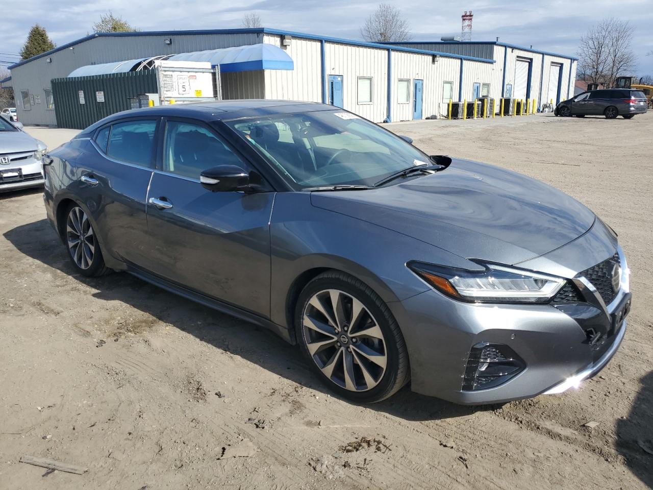 2020 Nissan Maxima VIN 1N4AA6FV8LC367941 Copart auction photo, front end / undercarriage damage thumbnail 4