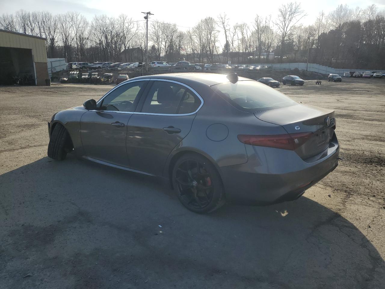 2019 Alfa Romeo Giulia VIN ZARFANAN7K7622609 Copart auction photo, front end / minor dent/scratches damage thumbnail 2