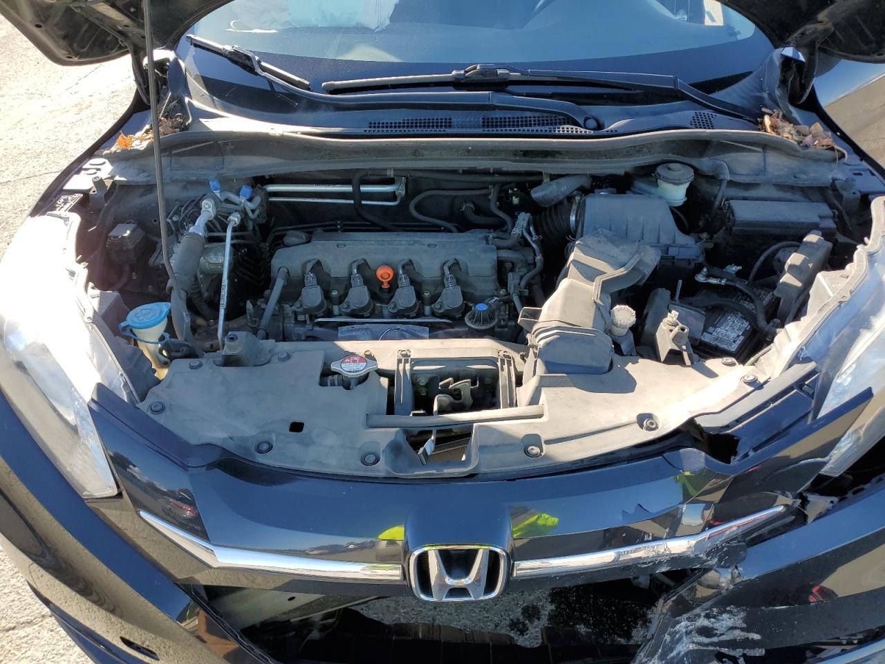 2016 Honda HR-V VIN 3CZRU6H77GM701488 Copart auction photo, front end damage thumbnail 11