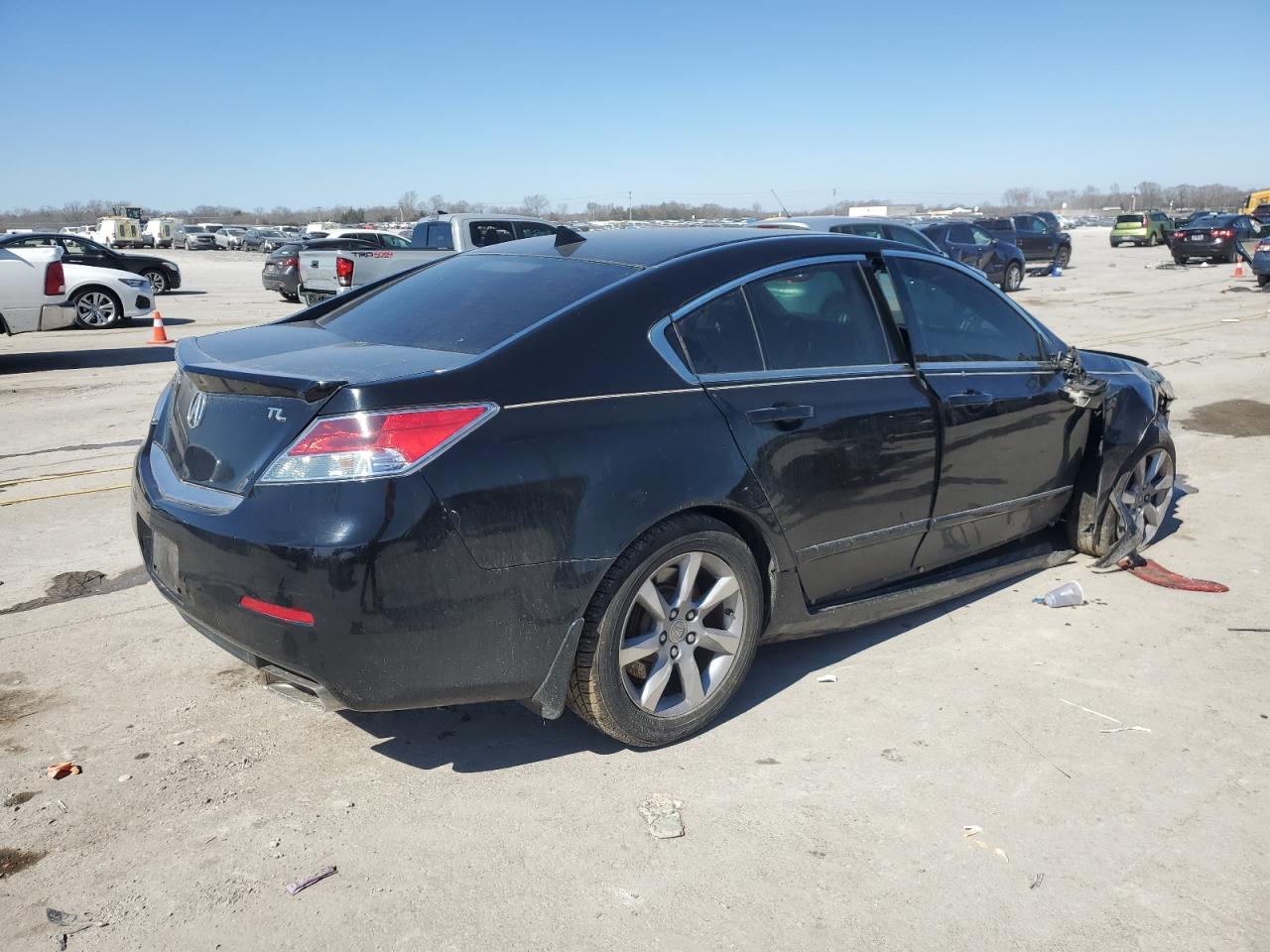 2012 Acura TL VIN 19UUA8F29CA016655 Copart auction photo, front end damage thumbnail 3