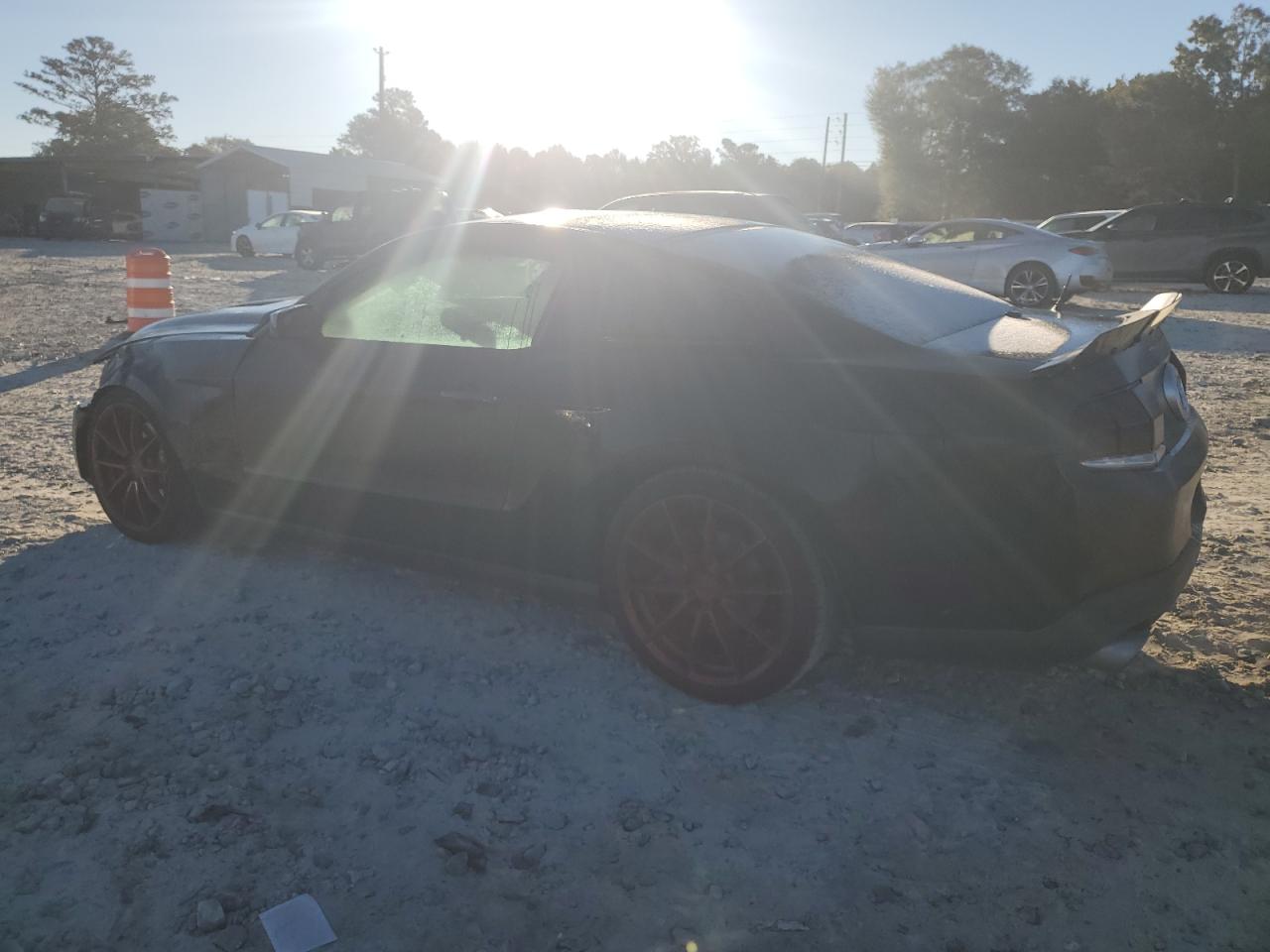 2012 Ford Mustang VIN 1ZVBP8AM3C5268730 Copart auction photo, front end damage thumbnail 2