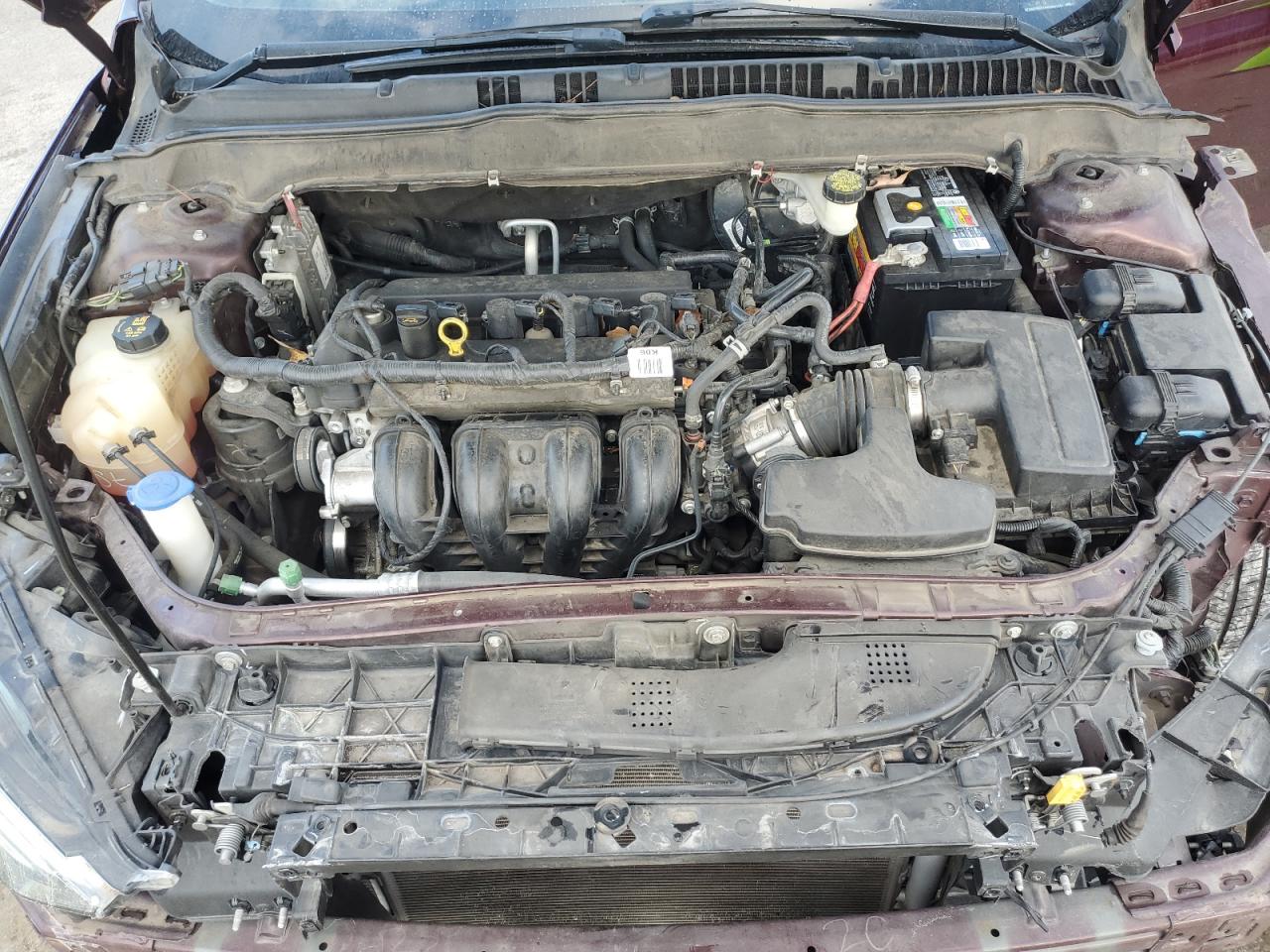 2017 Ford Fusion VIN 3FA6P0G71HR399110 Copart auction photo, front end / side damage thumbnail 13