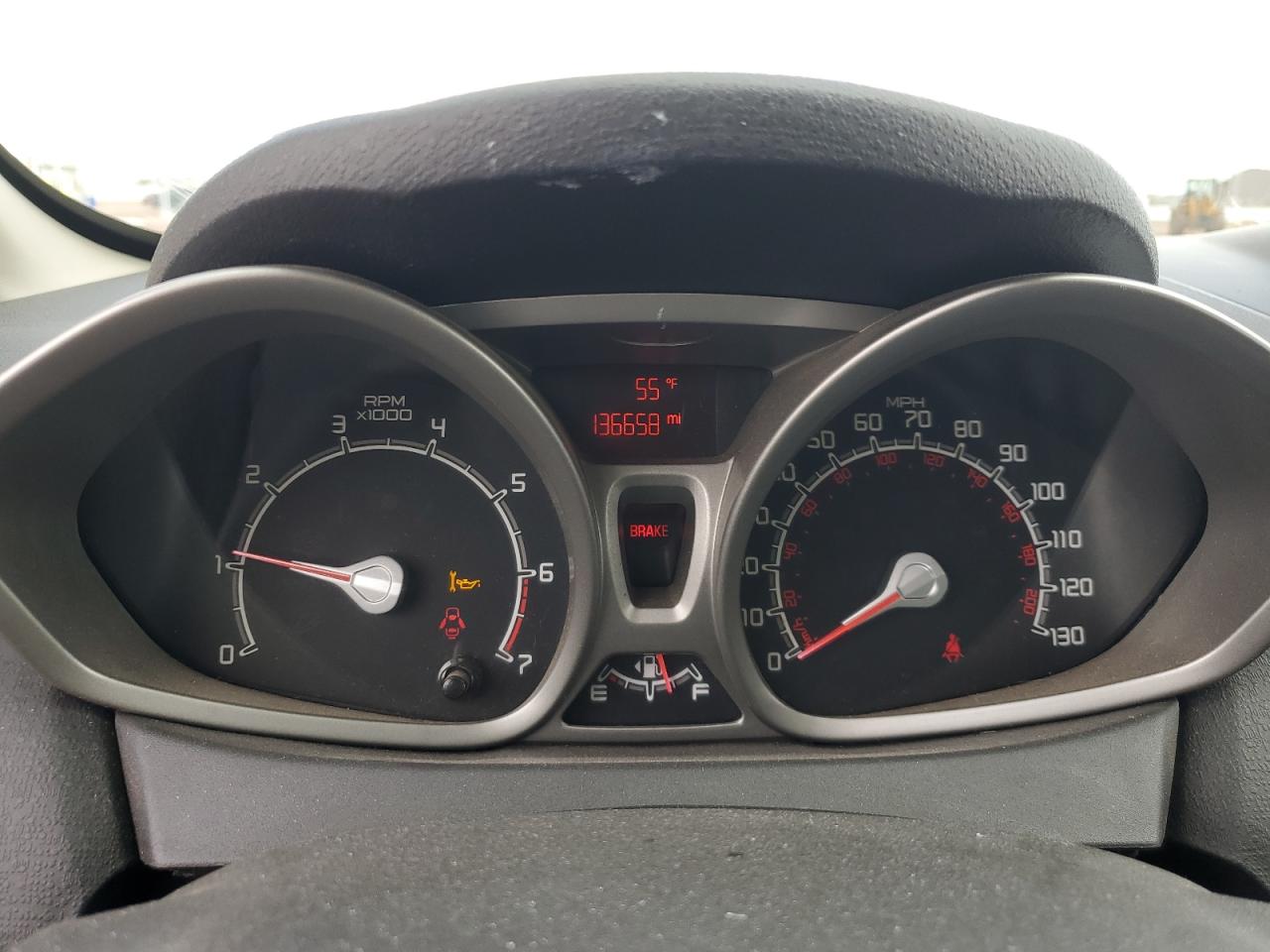 2012 Ford Fiesta VIN 3FADP4CJ9CM176786 Copart auction photo, rear end damage thumbnail 9