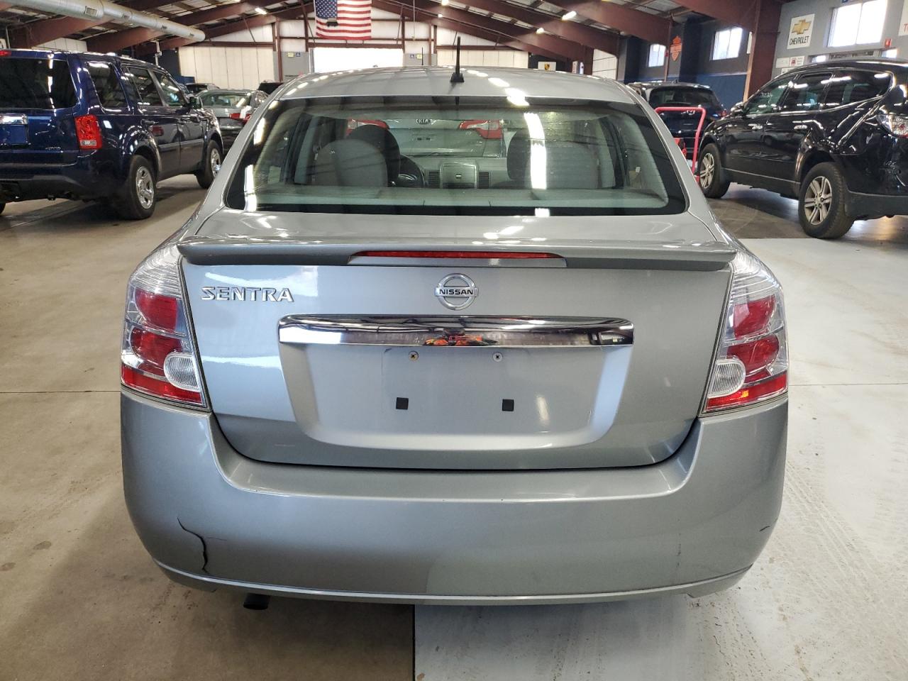 2012 Nissan Sentra VIN 3N1AB6AP8CL766484 Copart auction photo, front end / rear end damage thumbnail 6