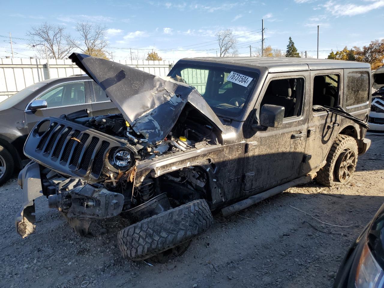 2021 Jeep Wrangler VIN 1C4HJXDN7MW599321