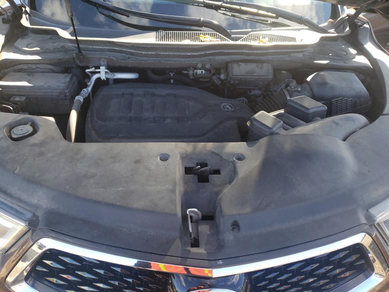 2019 Acura MDX VIN 5J8YD4H55KL031911 Copart auction photo, side damage thumbnail 12