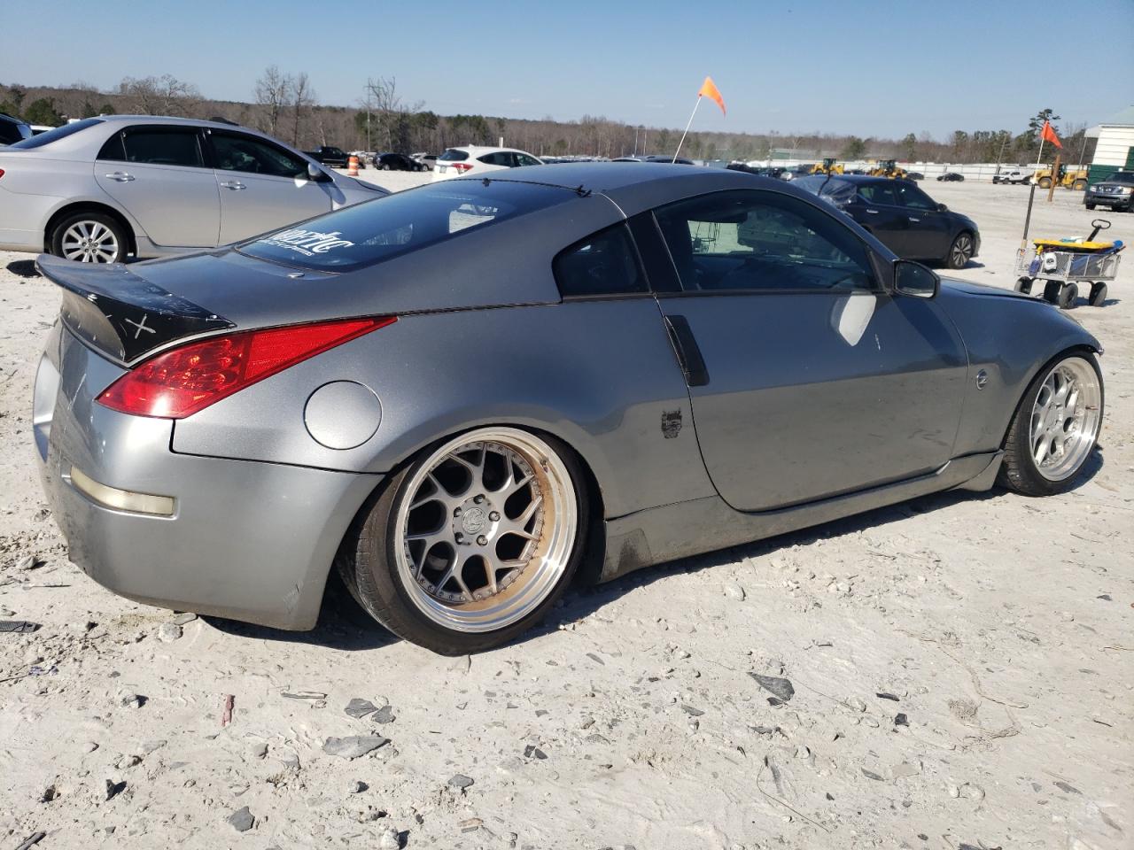 2006 Nissan 350Z VIN JN1AZ34E36M354004 Copart auction photo, front end damage thumbnail 3