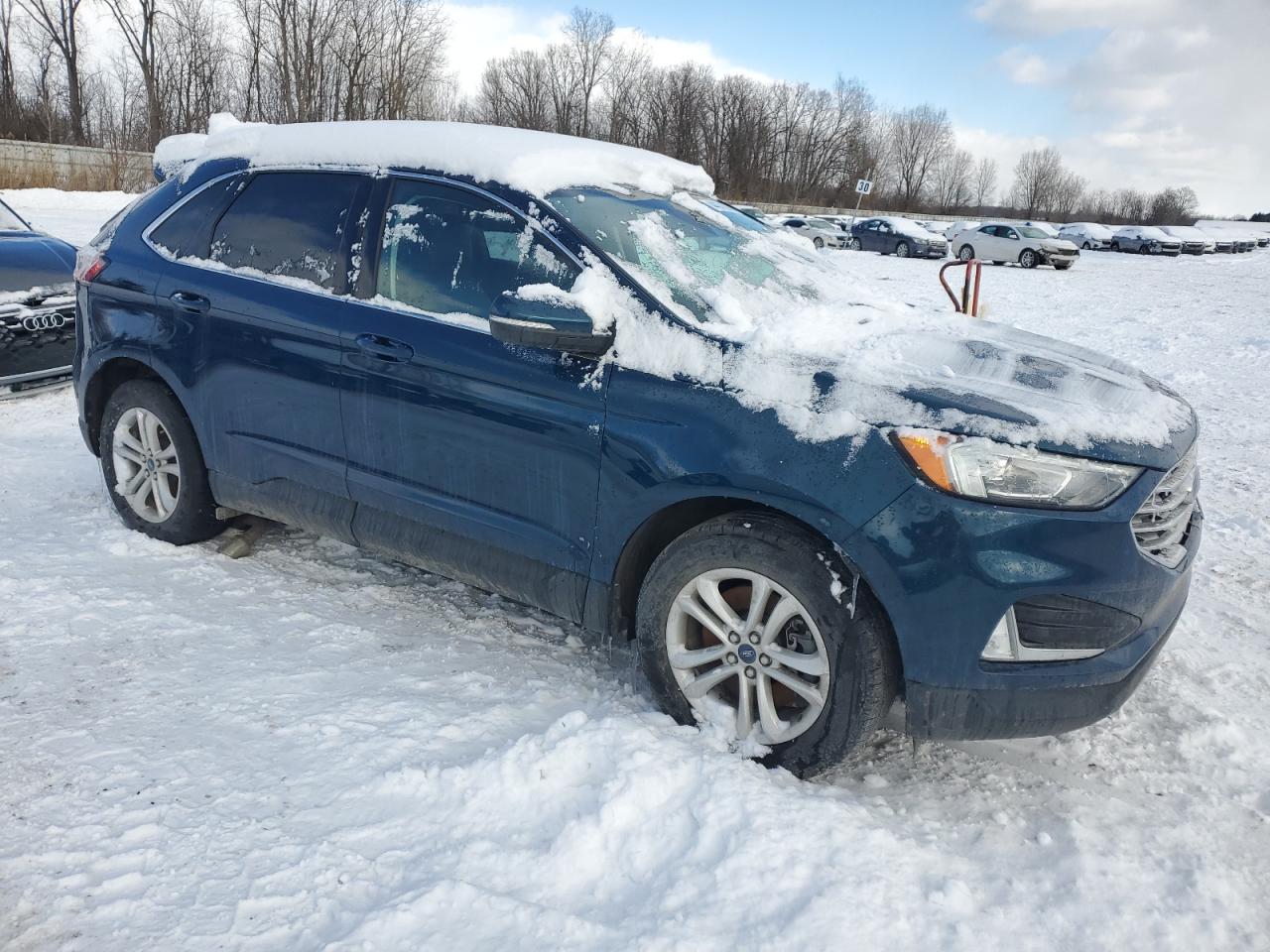 2020 Ford Edge VIN 2FMPK4J91LBB43258 Copart auction photo, front end / rear end damage thumbnail 4