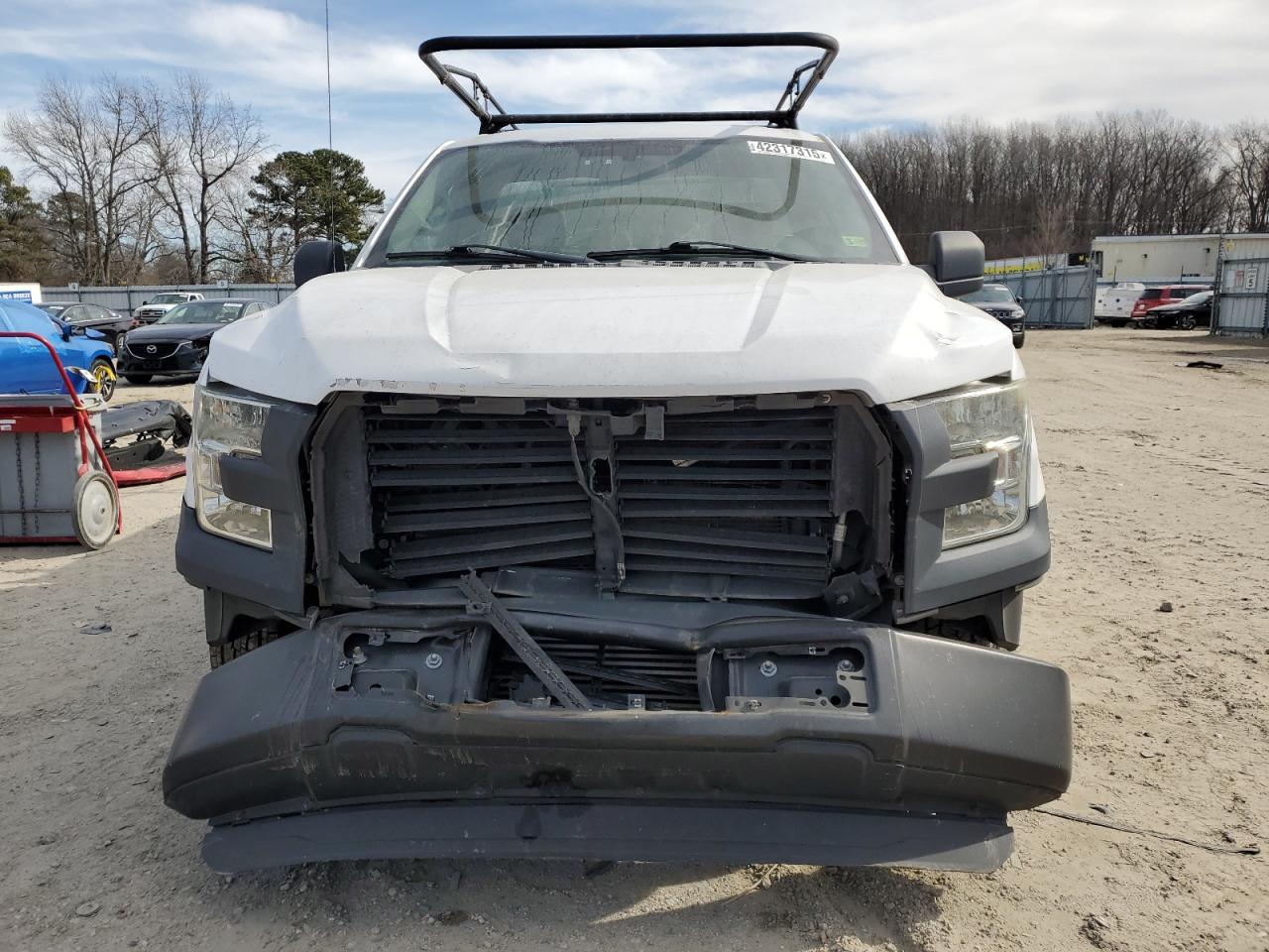 2016 Ford F-150 VIN 1FTMF1CP8GKD92237 Copart auction photo, rear end / front end damage thumbnail 5