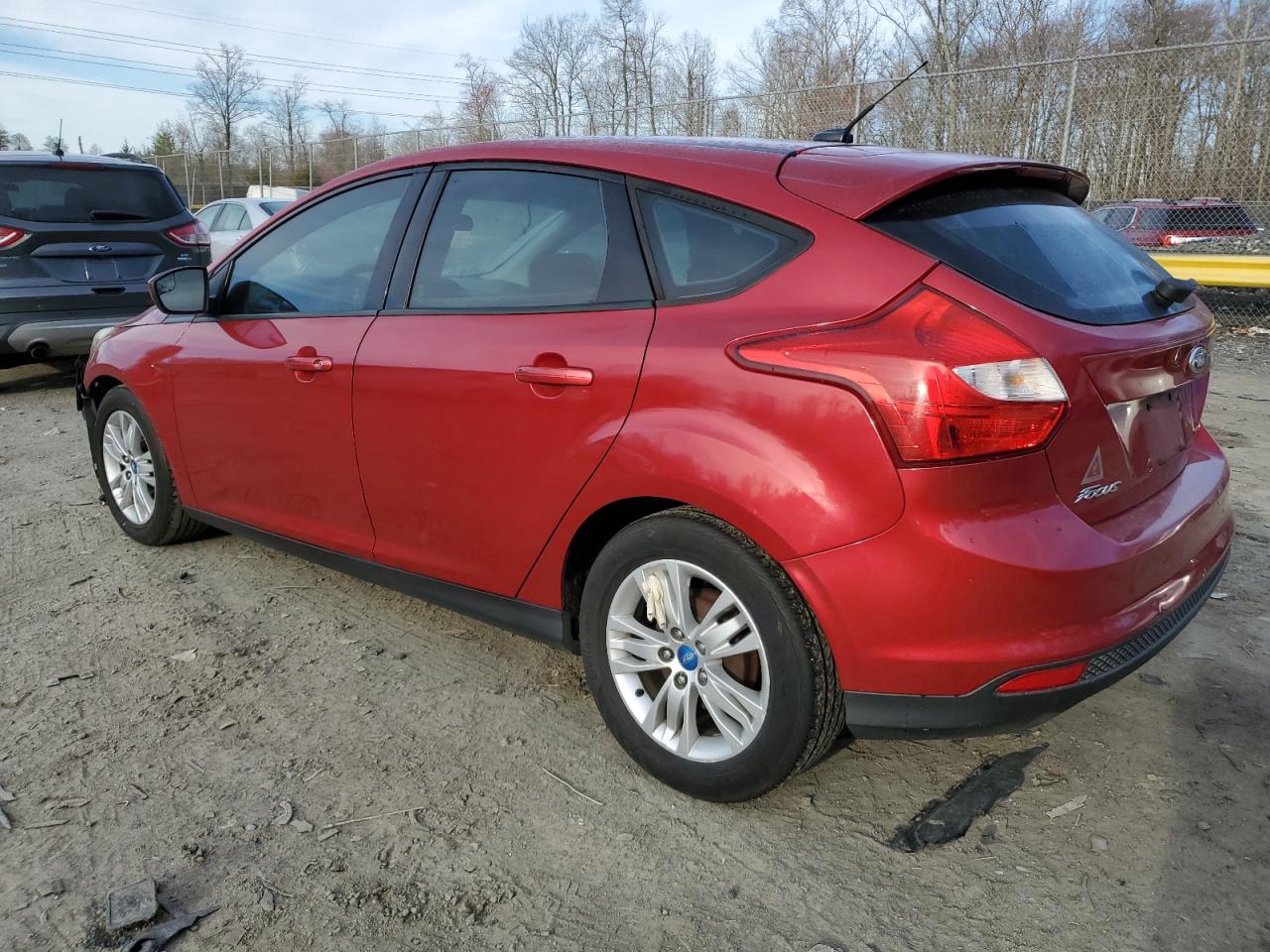 2012 Ford Focus VIN 1FAHP3K2XCL125319 Copart auction photo, front end damage thumbnail 2