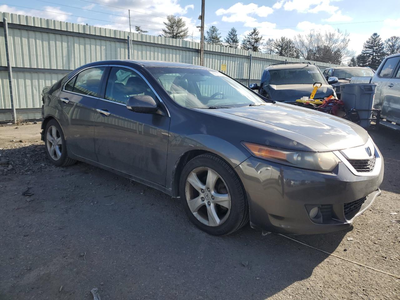 2010 Acura TSX VIN JH4CU2F66AC011480 Copart auction photo, rear end damage thumbnail 4