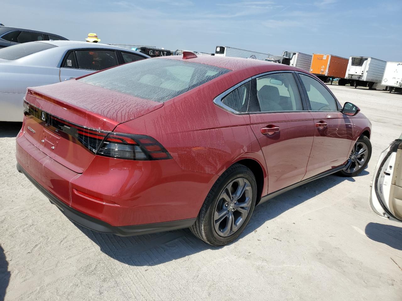 2024 Honda Accord VIN 1HGCY1F36RA082984 Copart auction photo, water/flood damage thumbnail 3